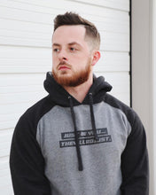 Load image into Gallery viewer, Black &amp; Grey &quot;Just Be You...&quot; Hoodie
